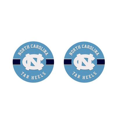 UNC 2pk Striped Car Coaster