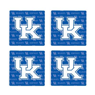 Kentucky 4pk Primary Repeat Logo Coaster