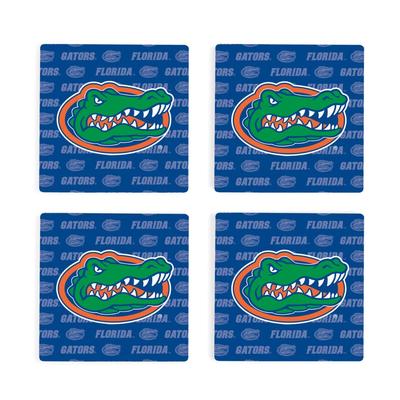 Florida 4pk Primary Repeat Logo Coaster