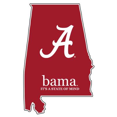 Alabama State of Mind Decal 4