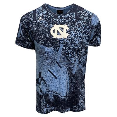 UNC Jordan Brand Short Sleeve Practice Tee