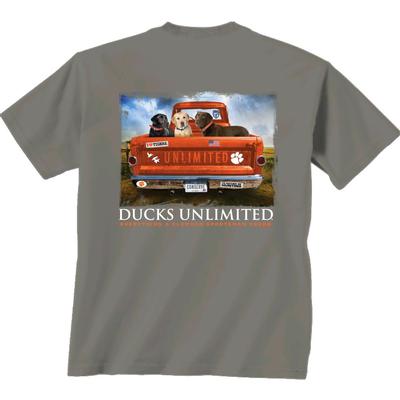 Clemson Du Cob Truck Bed Comfort Colors Short Sleeve Tee
