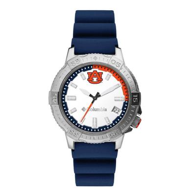 Auburn Columbia Peak Patrol Silicone Strap Watch