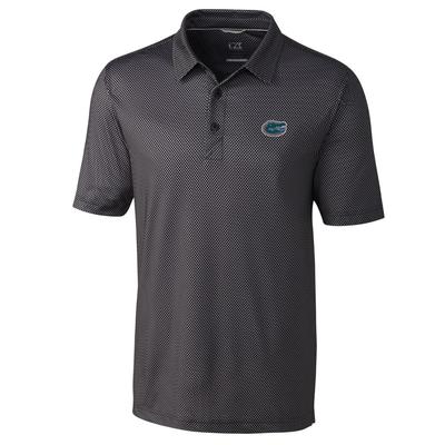 Florida Cutter & Buck Men's Pike Mini Pennant Print Polo