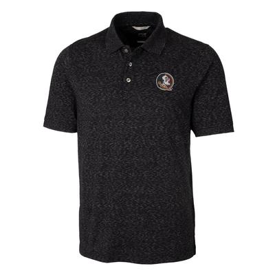 Florida State Cutter & Buck Men's Advantage Space Dye Polo