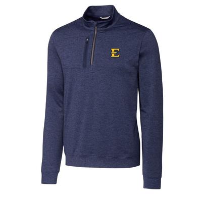 ETSU Cutter & Buck Men's Stealth Half Zip Pullover
