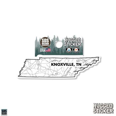 Seasons Design Knoxville State Map 3.25