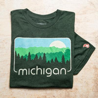 Mitten Michigan Spring Short Sleeve Tee