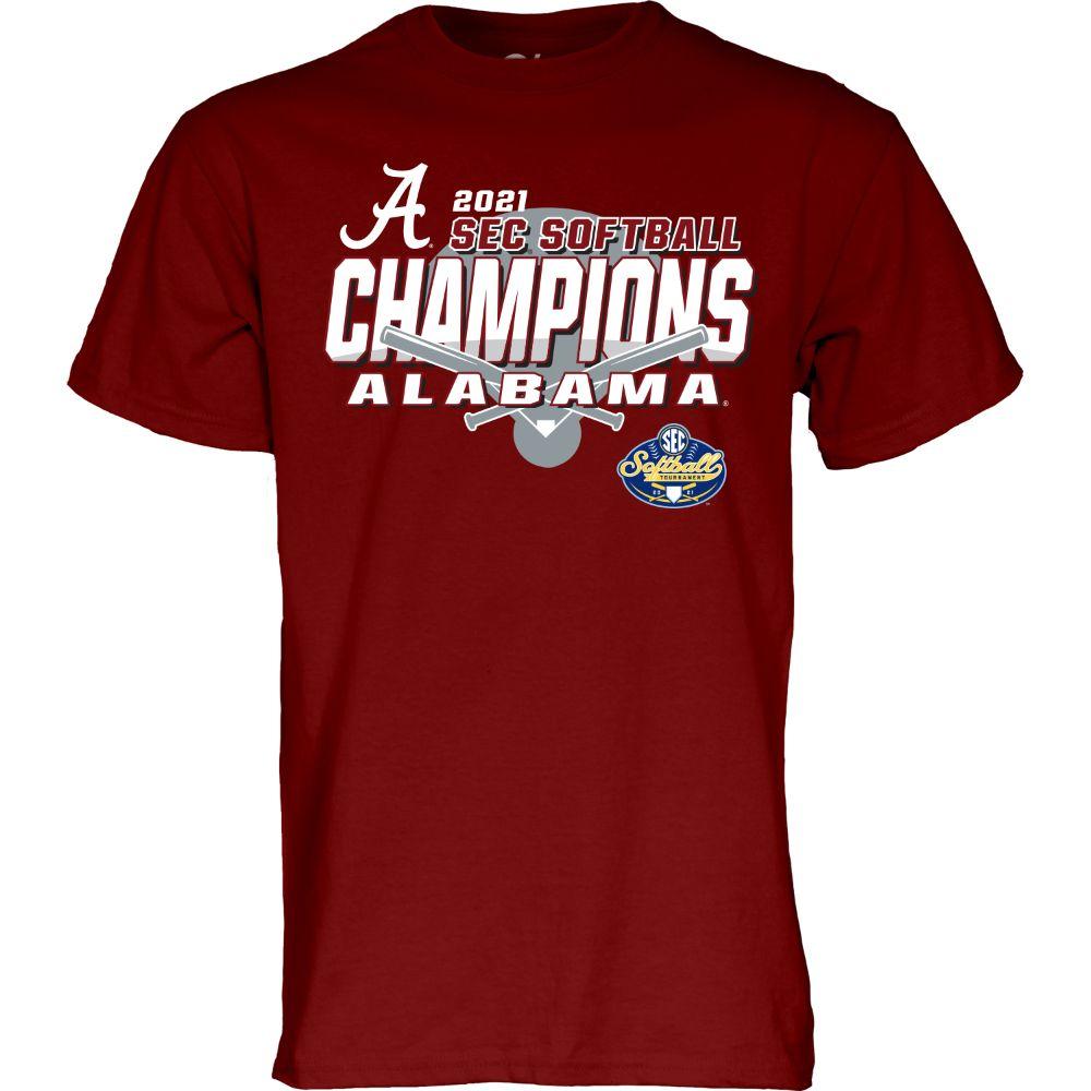 Alabama 2021 Sec Softball Tournament Champions Tee