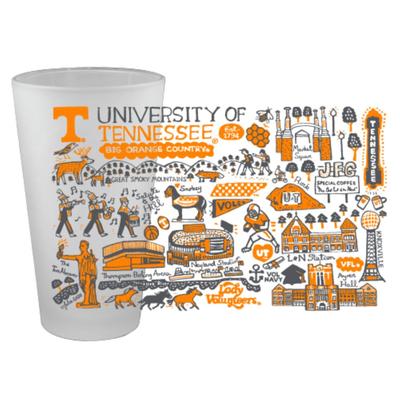 Tennessee Julia Gash 16oz Frosted Pint Glass