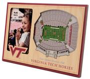  Virginia Tech 3d Lane Stadium Picture Frame