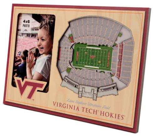  Virginia Tech 3d Lane Stadium Picture Frame