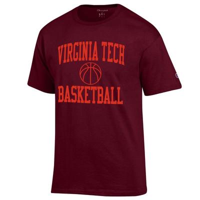 Virginia Tech Champion Basic Basketball Tee