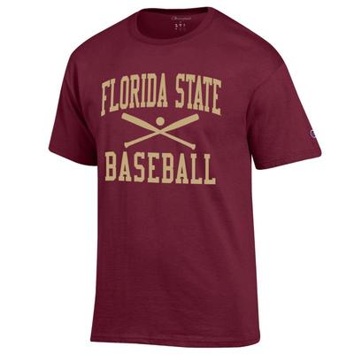 Florida State Champion Basic Baseball Tee