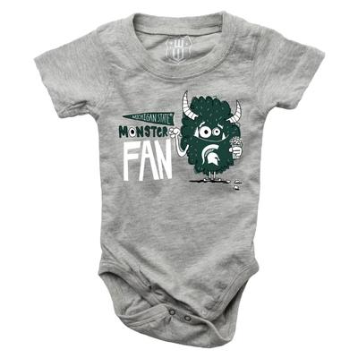 Michigan State Infant Monster Fan Onesie