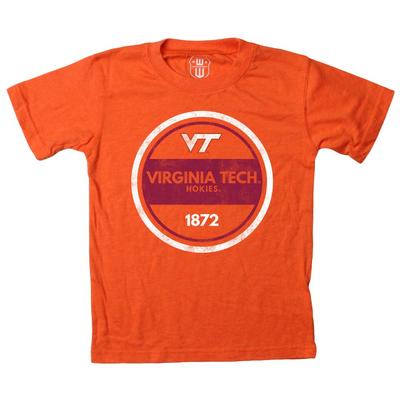 Virginia Tech Kids Circle Short Sleeve Tee