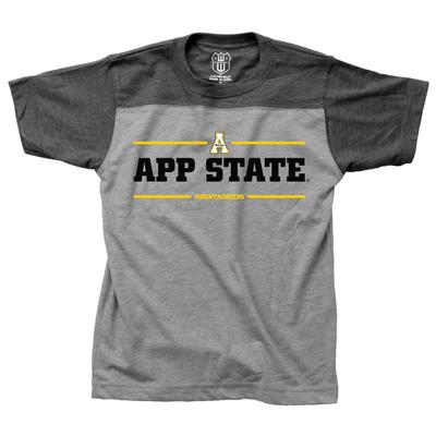 Appalachian State Kids In Motion Short Sleeve Tee