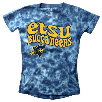 ETSU YOUTH Retro Hippie Tie Dye Short Sleeve Tee