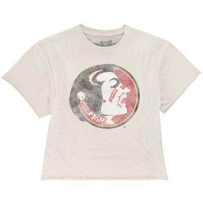 Florida State Vault Seminole Boyfriend Crop Tee