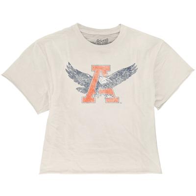Auburn Vault Eagle A Boyfriend Crop Tee
