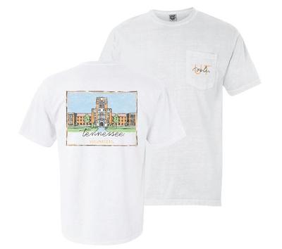 Tennessee Summit Hand Drawn Campus Comfort Colors Tee