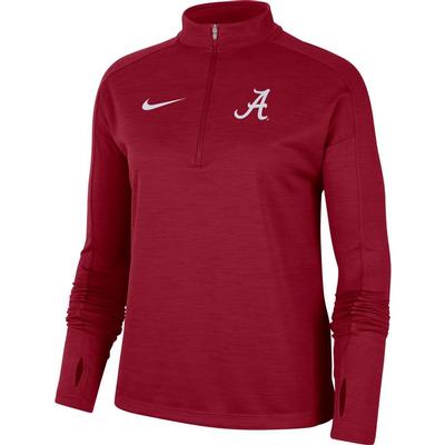 Alabama Nike Women's 1/4 Pacer Pullover