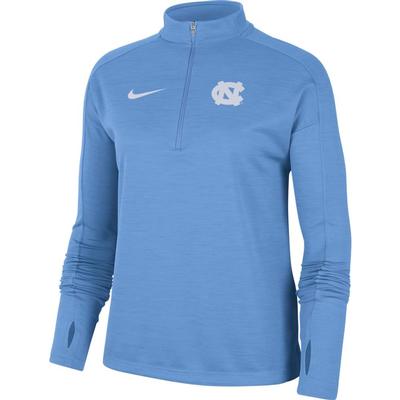 UNC Nike Women's 1/4 Pacer Pullover