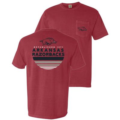 Arkansas Summit Sunset Circle Comfort Colors Tee