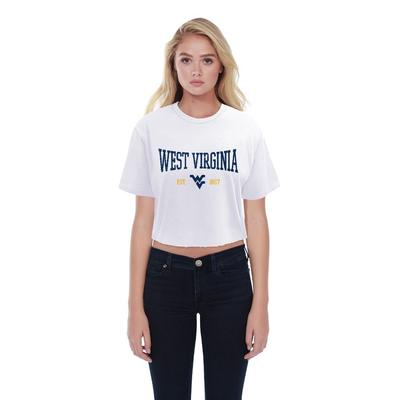 West Virginia Summit Boyfriend Est Date Squeeze Crop Top