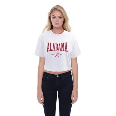 Alabama Summit Boyfriend Est Date Squeeze Crop Top