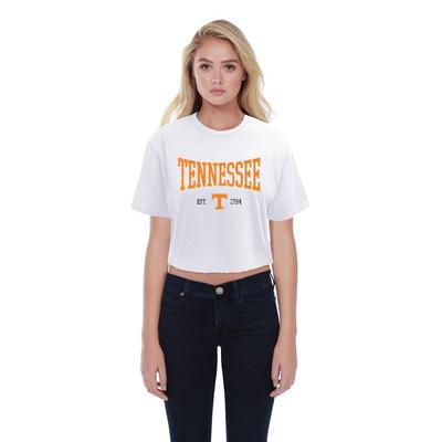 Tennessee Summit Boyfriend Est Date Squeeze Crop Top