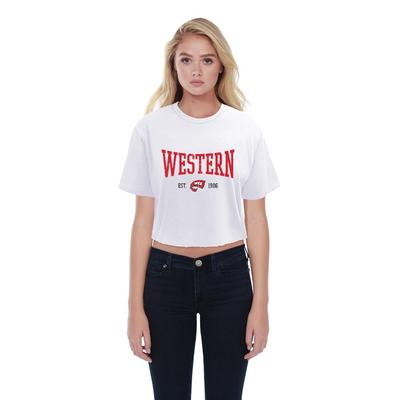 Western Kentucky Summit Boyfriend Est Date Squeeze Crop Top