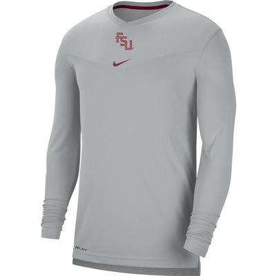 Florida State Nike Men's UV Coach's Long Sleeve Tee