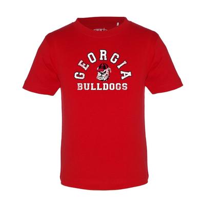 Georgia Garb Toddler Arch with Logo Short Sleeve Tee