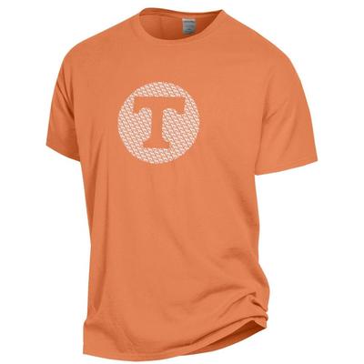 Tennessee Logo Hound Circle Short Sleeve Comfort Colors Tee