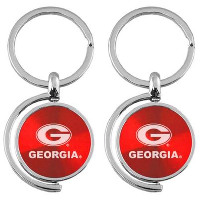 Georgia Spinner Key Chain