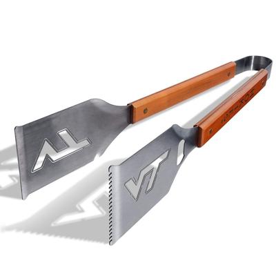Virginia Tech Sportula Grill Tongs BBQ Tool