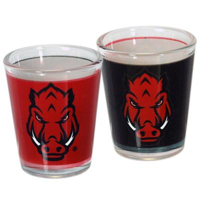 Arkansas 2 oz Two Tone Shot Glass