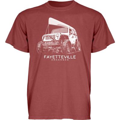 Blue 84 Fayetteville Wheeled Jeep Short Sleeve Tee