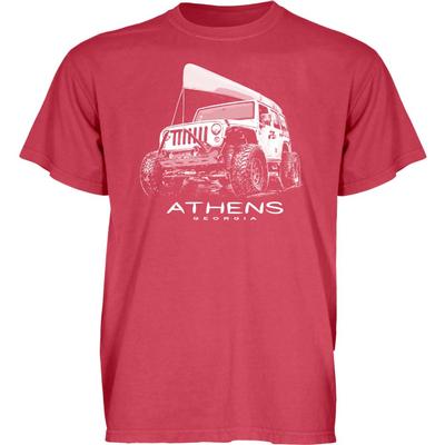 Blue 84 Athens Wheeled Jeep Short Sleeve Tee