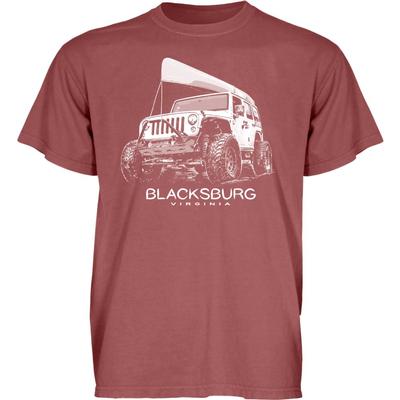 Blue 84 Blacksburg Wheeled Jeep Short Sleeve Tee