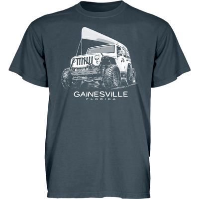 Blue 84 Gainesville Wheeled Jeep Short Sleeve Tee