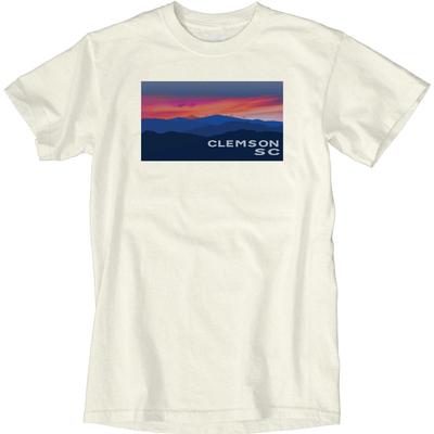 Blue 84 Clemson Cogwheel Mountains Short Sleeve Tee