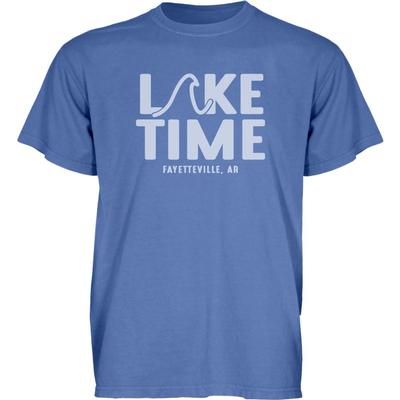 Arkansas Blue 84 Lake Time Short Sleeve Tee