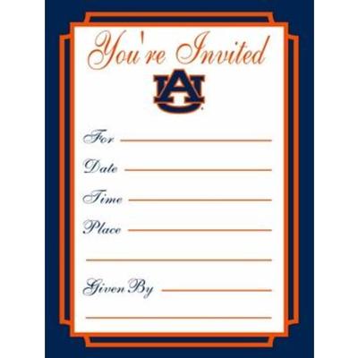 Auburn Formal Invitations