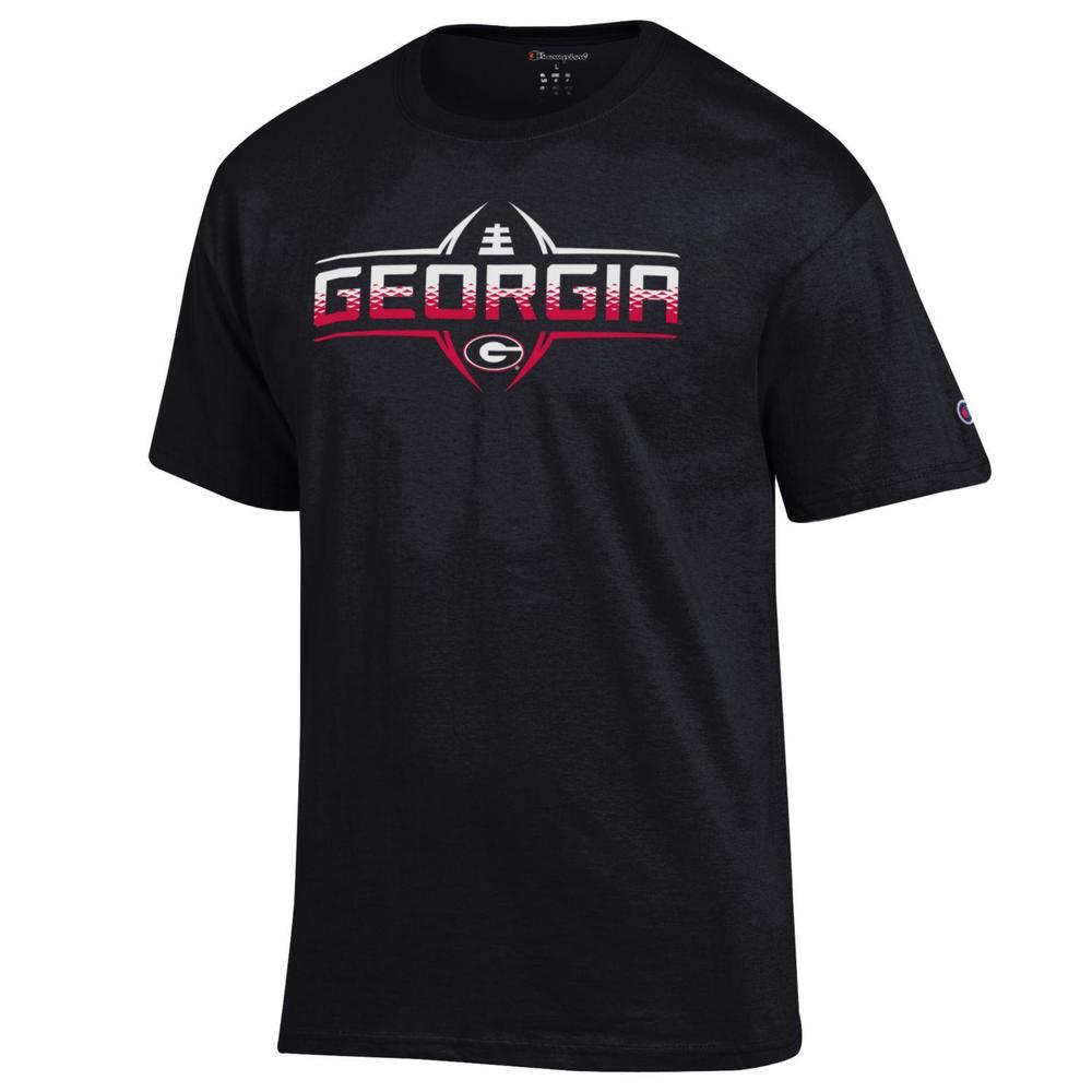 Georgia Champion Vertical Football Tee