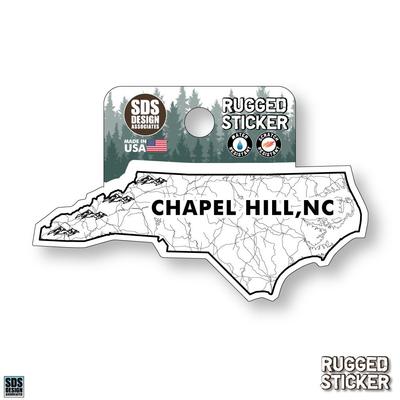 Seasons Design Chapel Hill State Map 3.25