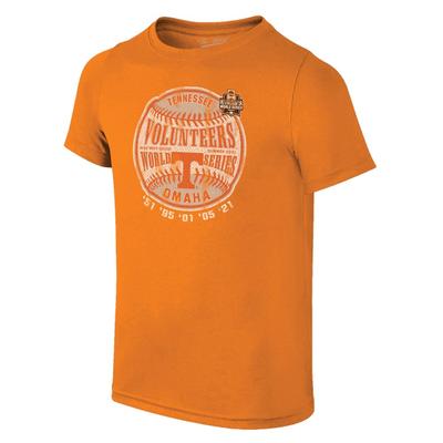 Tennessee YOUTH College World Series Bound Baseball Tee