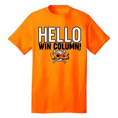 Tennessee Baseball Hello Win Column Tee