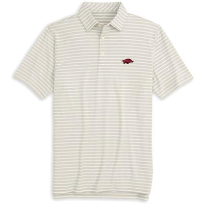 Arkansas Southern Tide Ryder Stripe Performance Polo